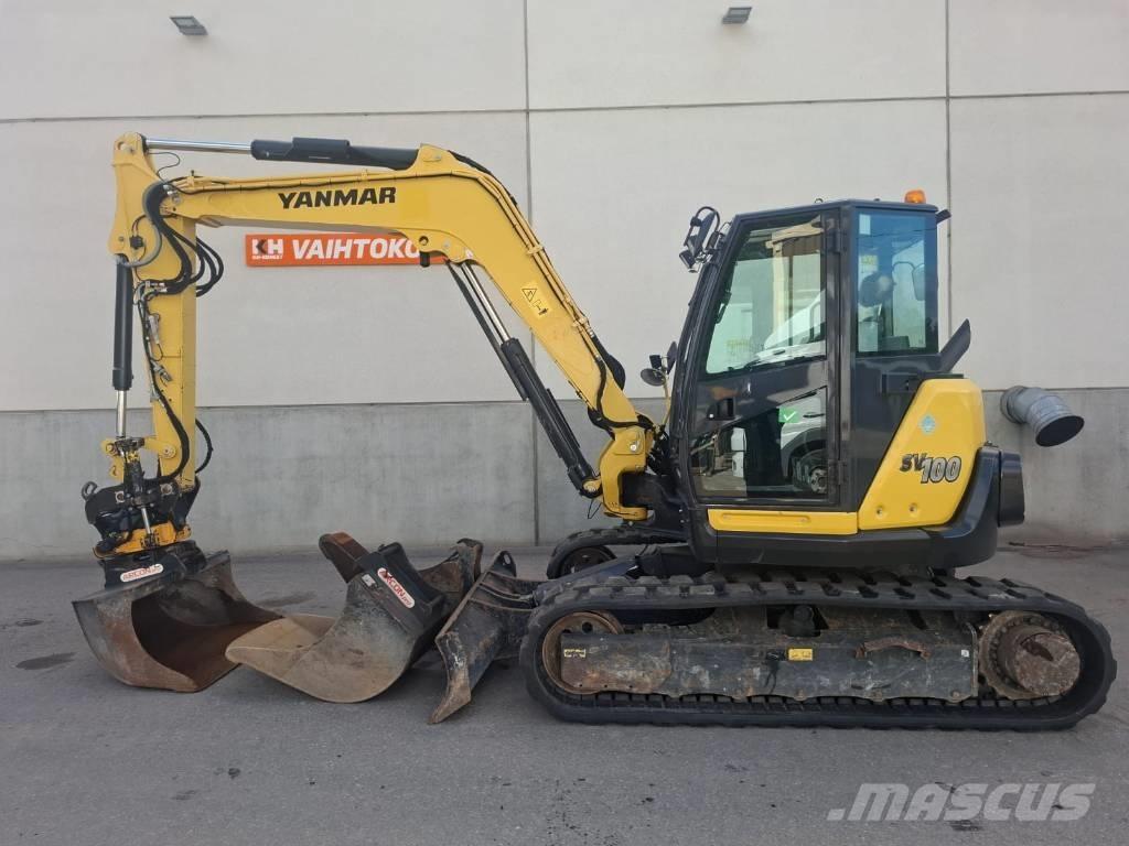 Yanmar SV 100-2A Excavadoras 7t - 12t