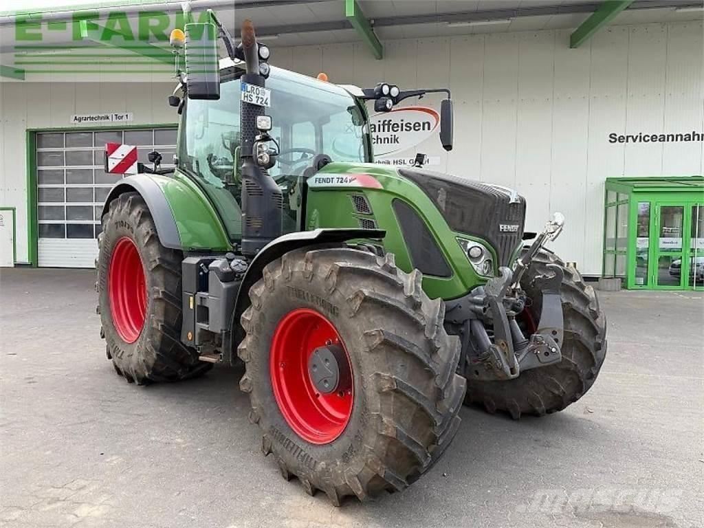 Fendt 724 vario s4 Tractores