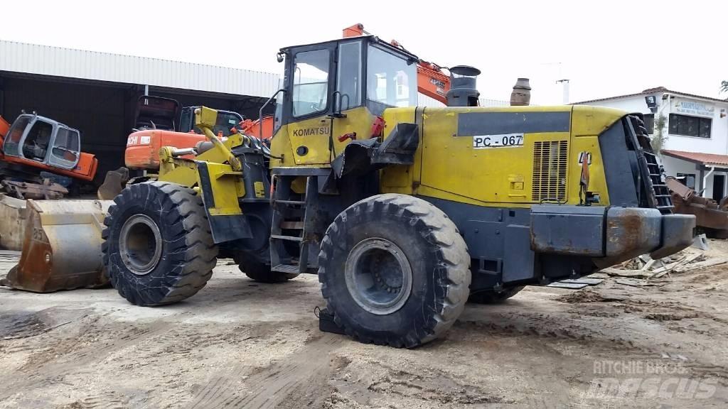 Komatsu WA470-5 Cargadoras sobre ruedas