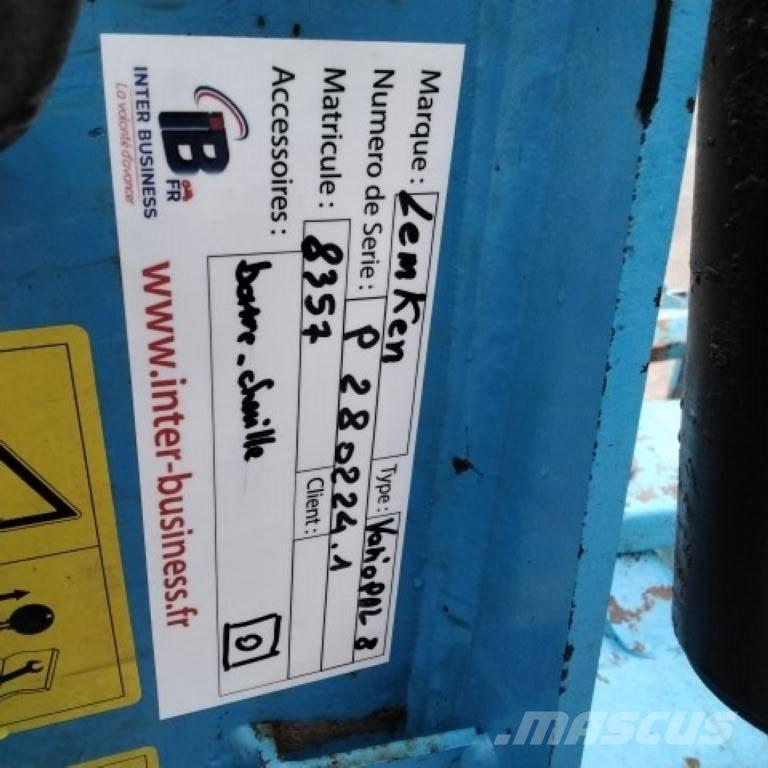 Lemken Vari-Opal 8 Arados reversibles suspendidos