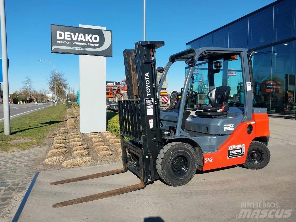 Toyota 52-8 FD F 25 Carretillas diesel
