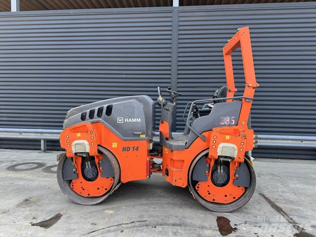 Hamm HD 14 VV Rodillos de doble tambor
