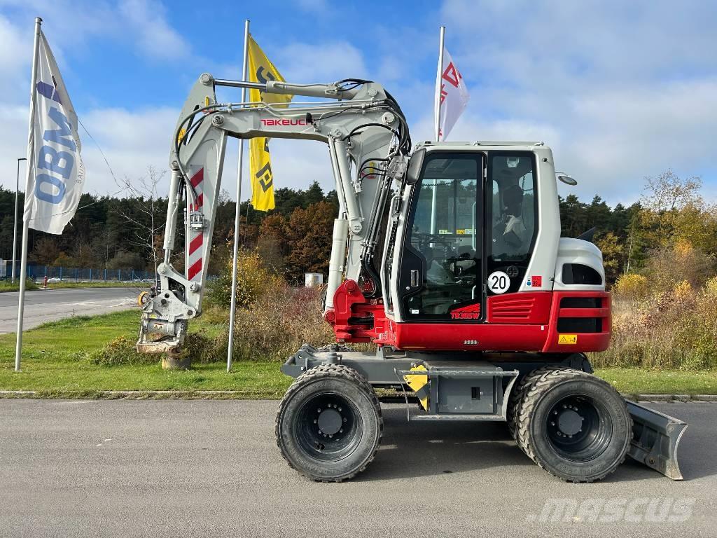 Takeuchi TB 395 W Excavadoras de ruedas