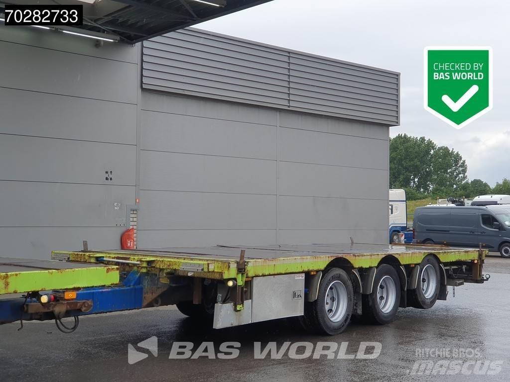  TRAILER-BYGG KB-24 Plataforma plana/laterales abatibles