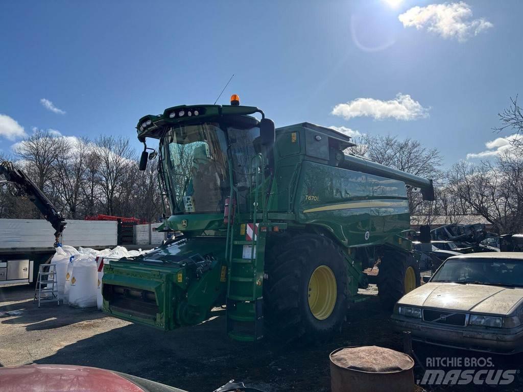 John Deere T670 Cosechadoras combinadas