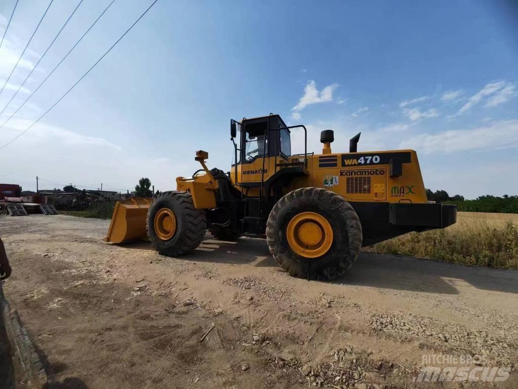 Komatsu WA 470-3 Cargadoras sobre ruedas