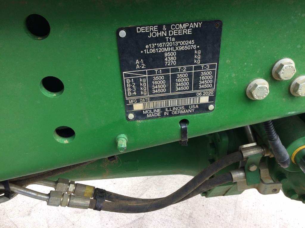 John Deere 6120M Tractores