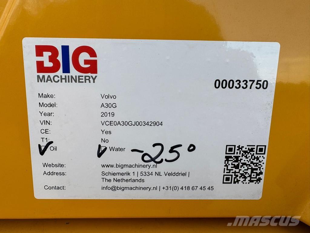 Volvo A30G Dúmpers articulados