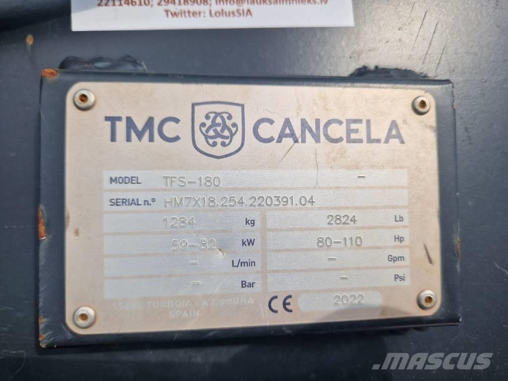TMC Cancela TFS-180 Gradas rotativas / rotocultivadores