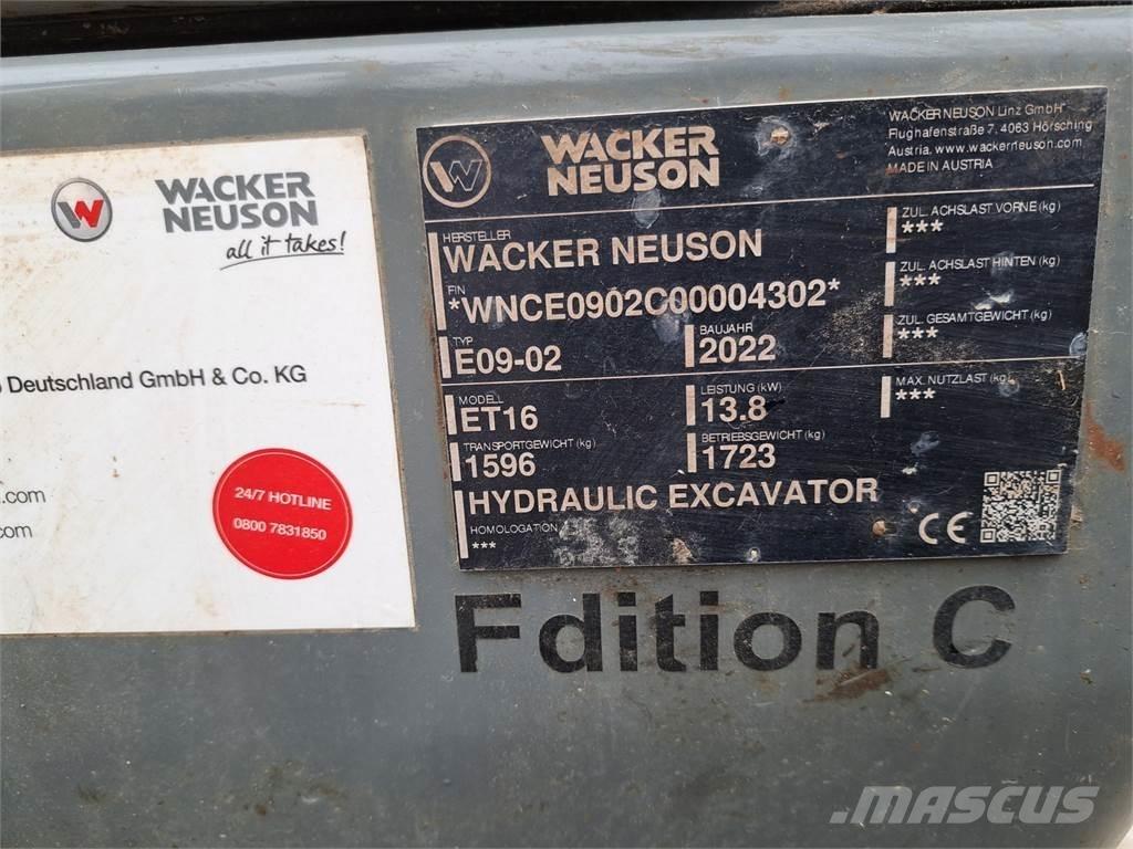 Wacker Neuson ET16 Excavadoras de cadenas