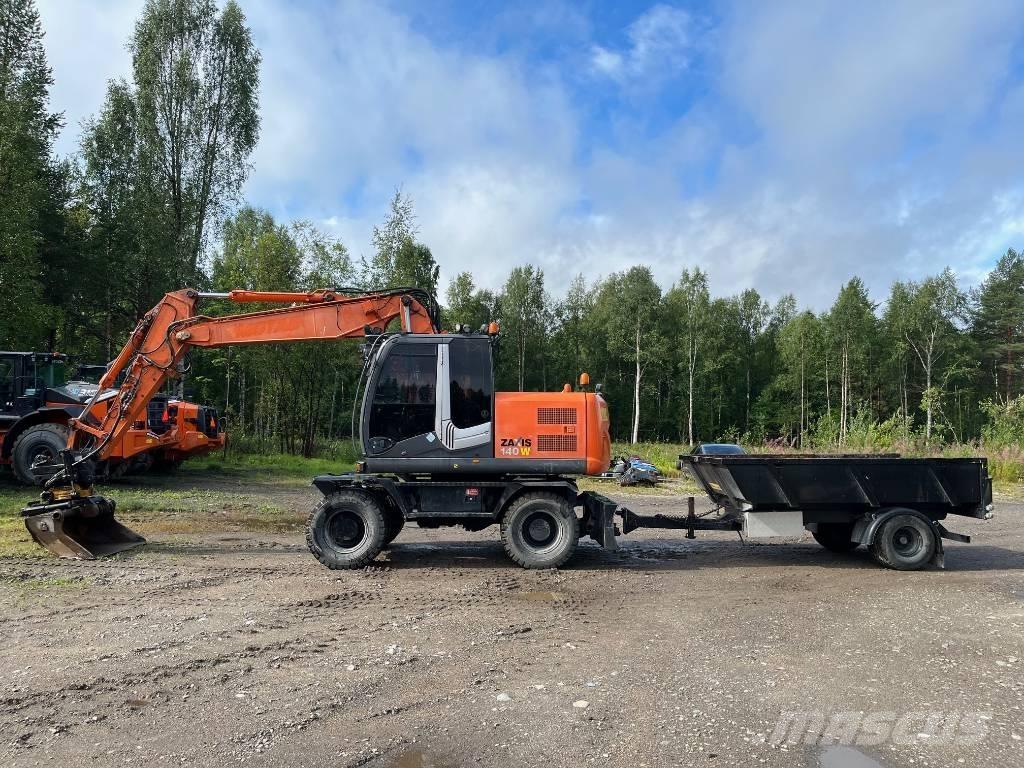 Hitachi ZX140W-3 Excavadoras de ruedas