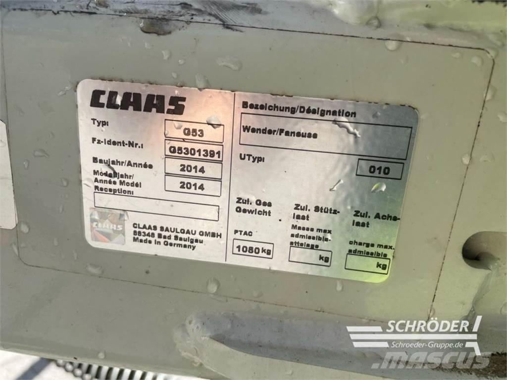 CLAAS VOLTO 800 Rastrillos y henificadores