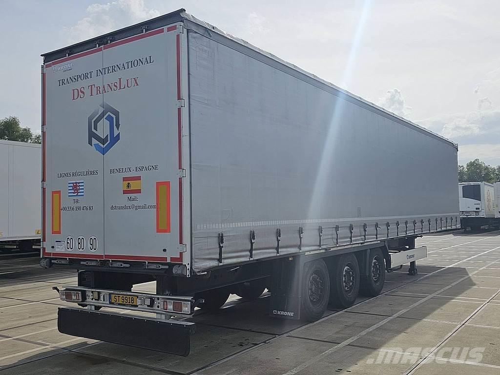 Krone SD Semirremolques con caja de lona