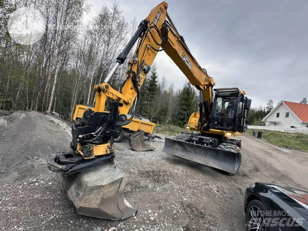 JCB JS 145 W Excavadoras de ruedas