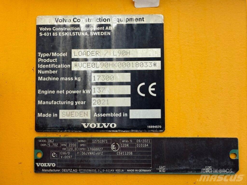Volvo L90H Cargadoras sobre ruedas