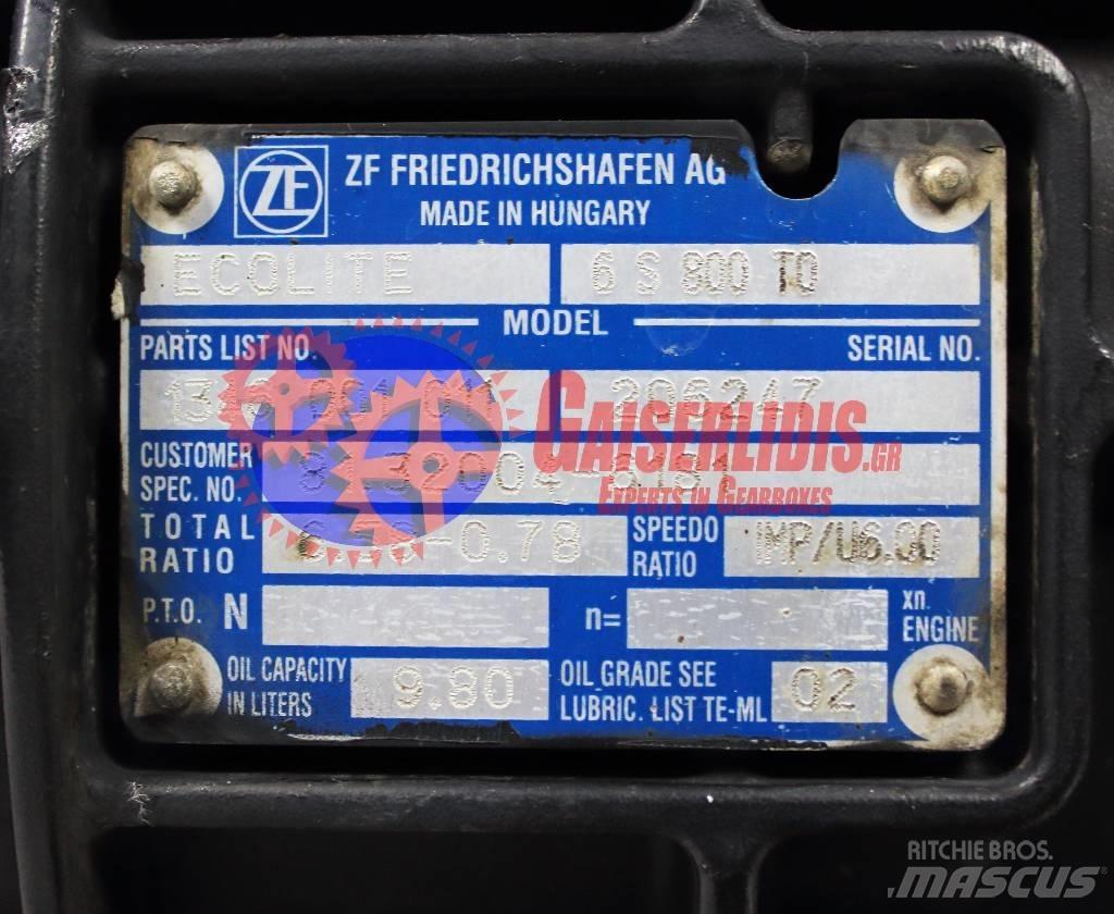 ZF 6S 800 TO Cajas de cambios