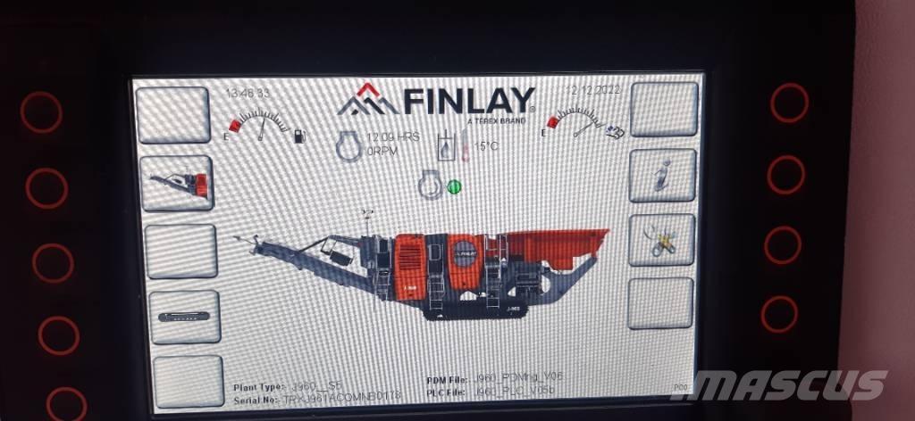 Terex Finlay J-960A Trituradoras móviles