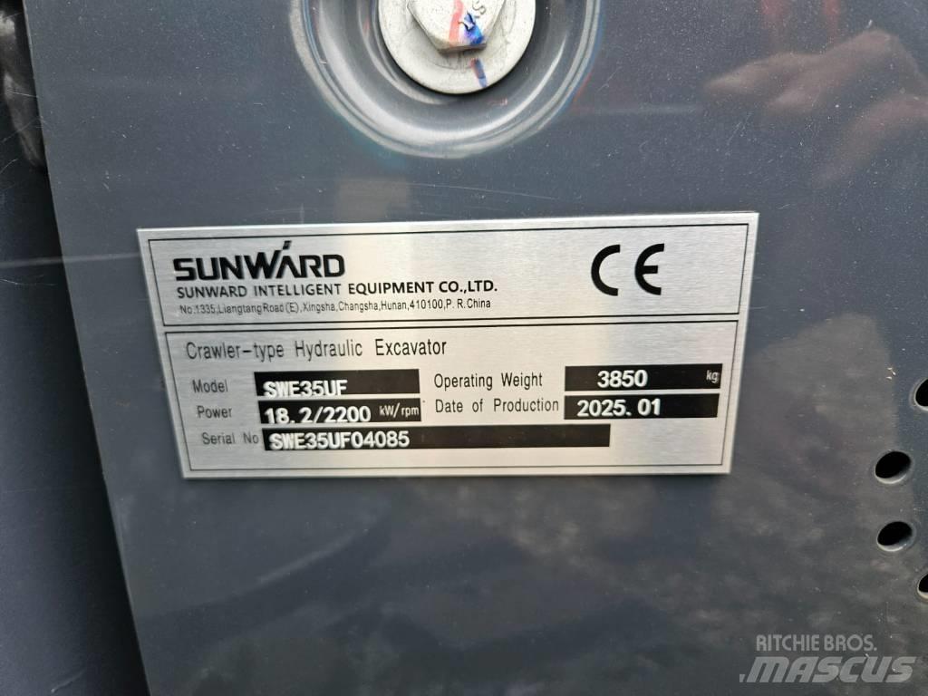 Sunward SWE 35 UF Mini excavadoras < 7t