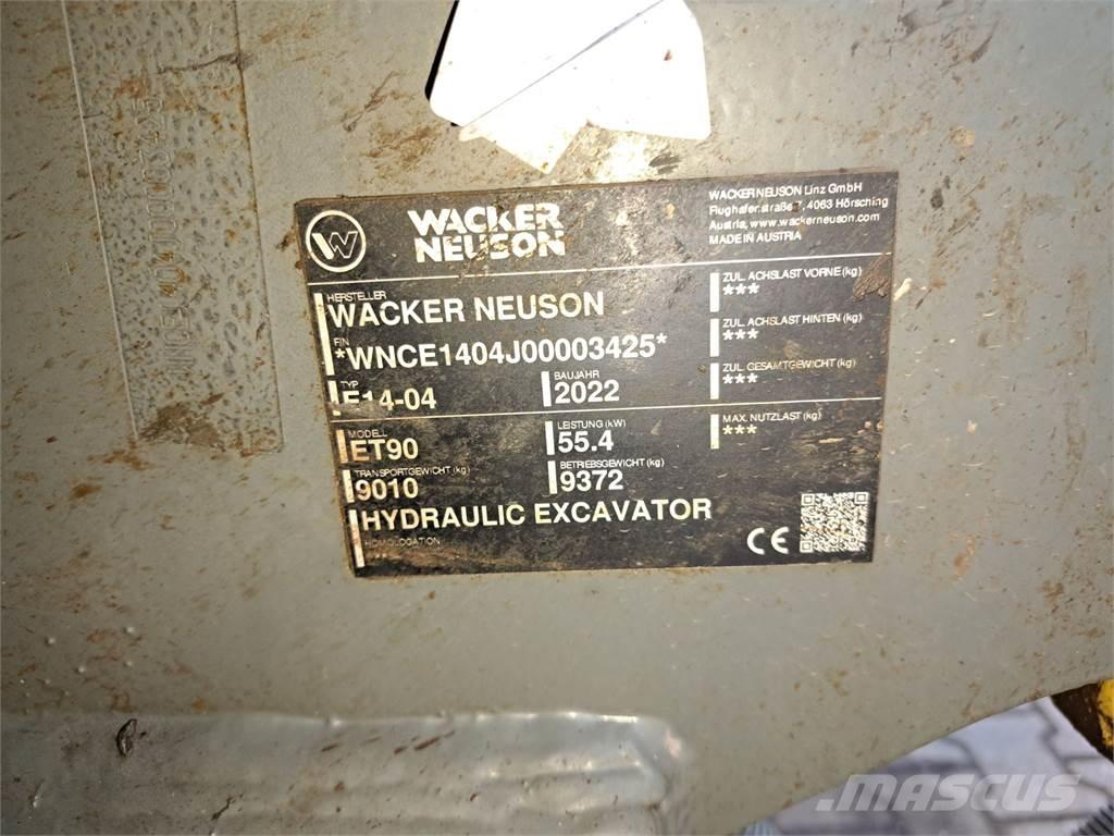 Wacker Neuson ET90 Excavadoras de cadenas