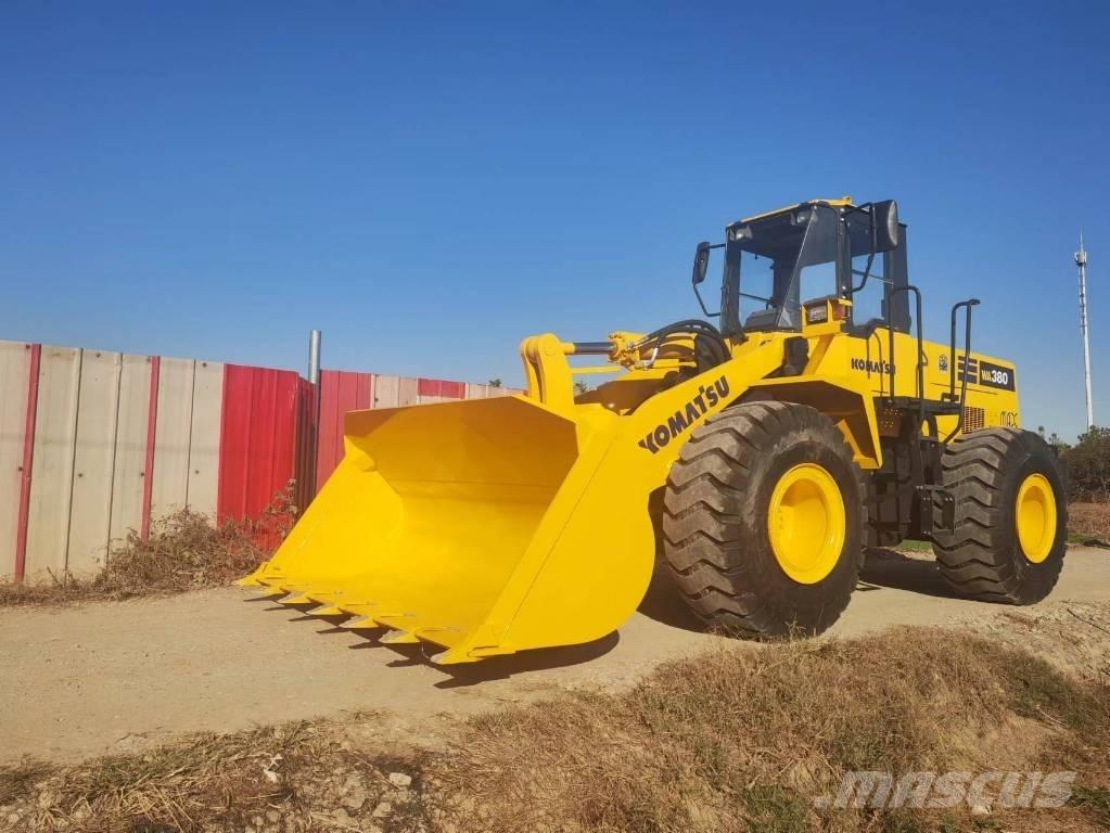 Komatsu WA 380 Cargadoras sobre ruedas