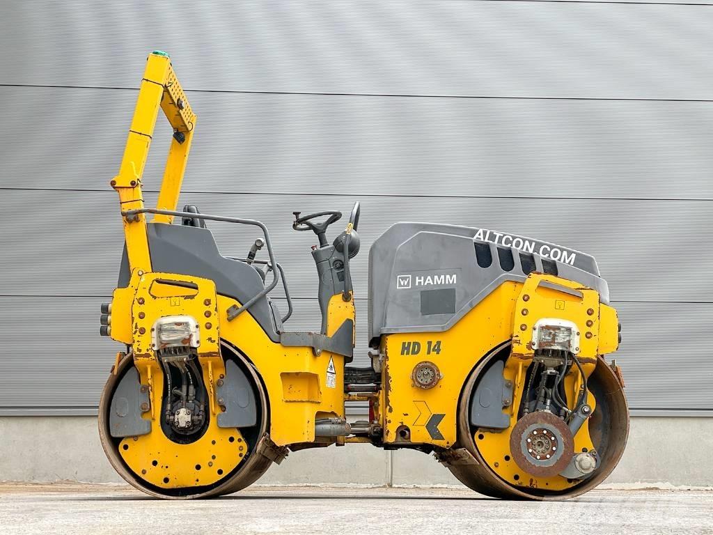Hamm HD 14 VV Rodillos de doble tambor