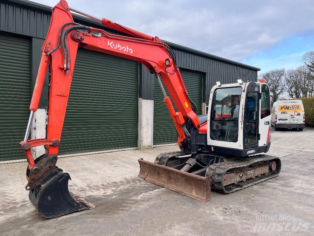 Kubota KX 080-3 Mini excavadoras < 7t