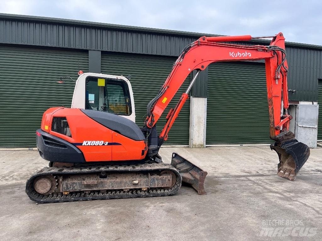 Kubota KX 080-3 Mini excavadoras < 7t