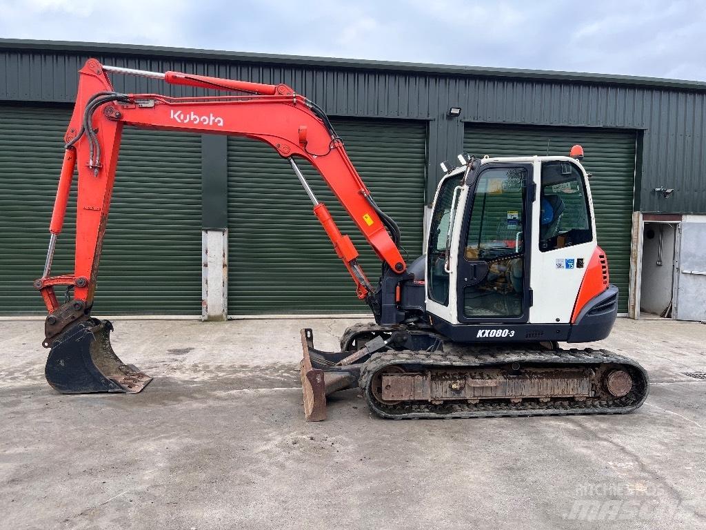 Kubota KX 080-3 Mini excavadoras < 7t