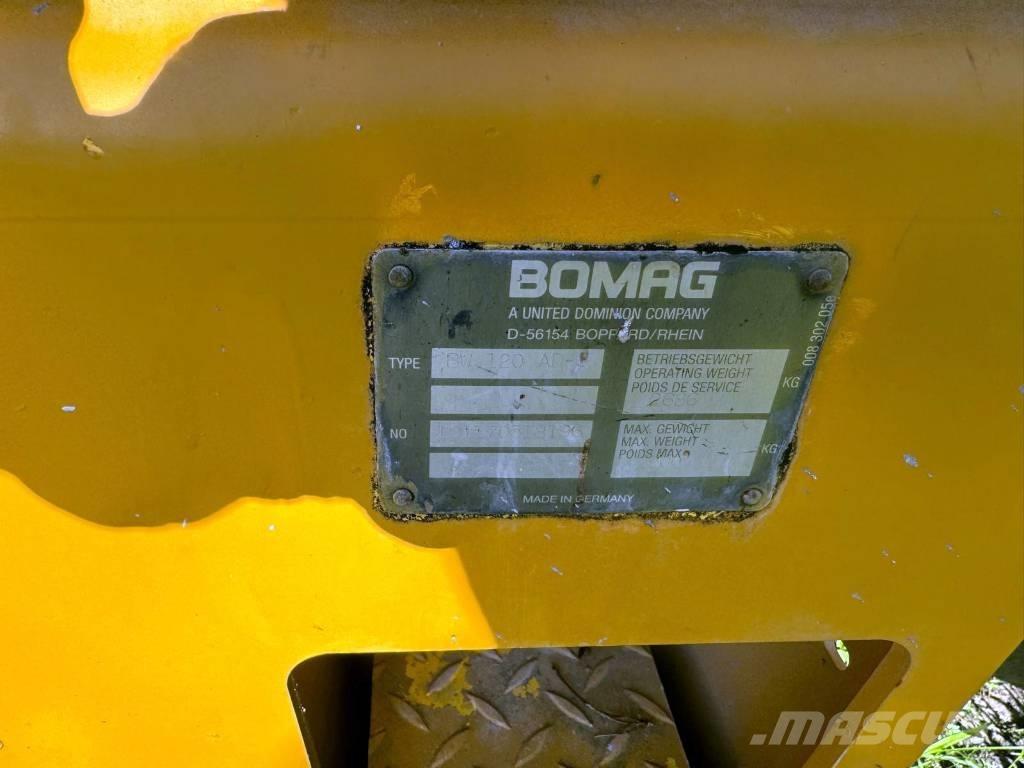 Bomag BW 120 AD-3 Rodillos de doble tambor