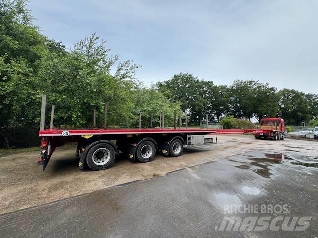 Broshuis 3AOU Semirremolques de plataformas planas/laterales abatibles