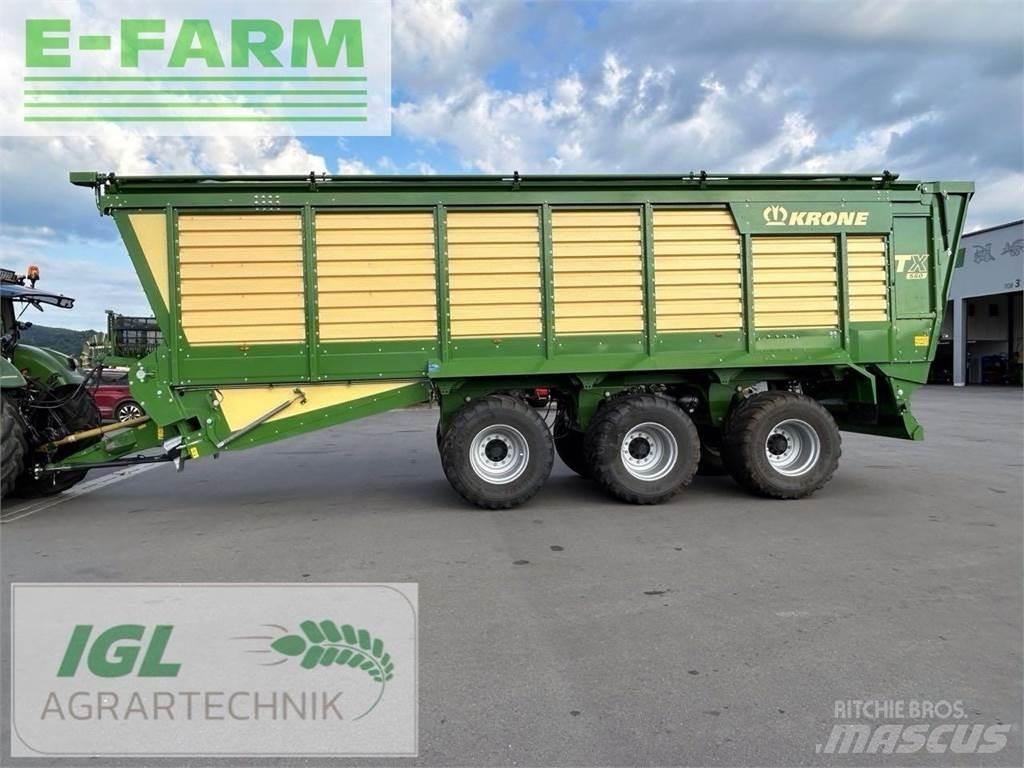 Krone tx 560 Remolque para grano