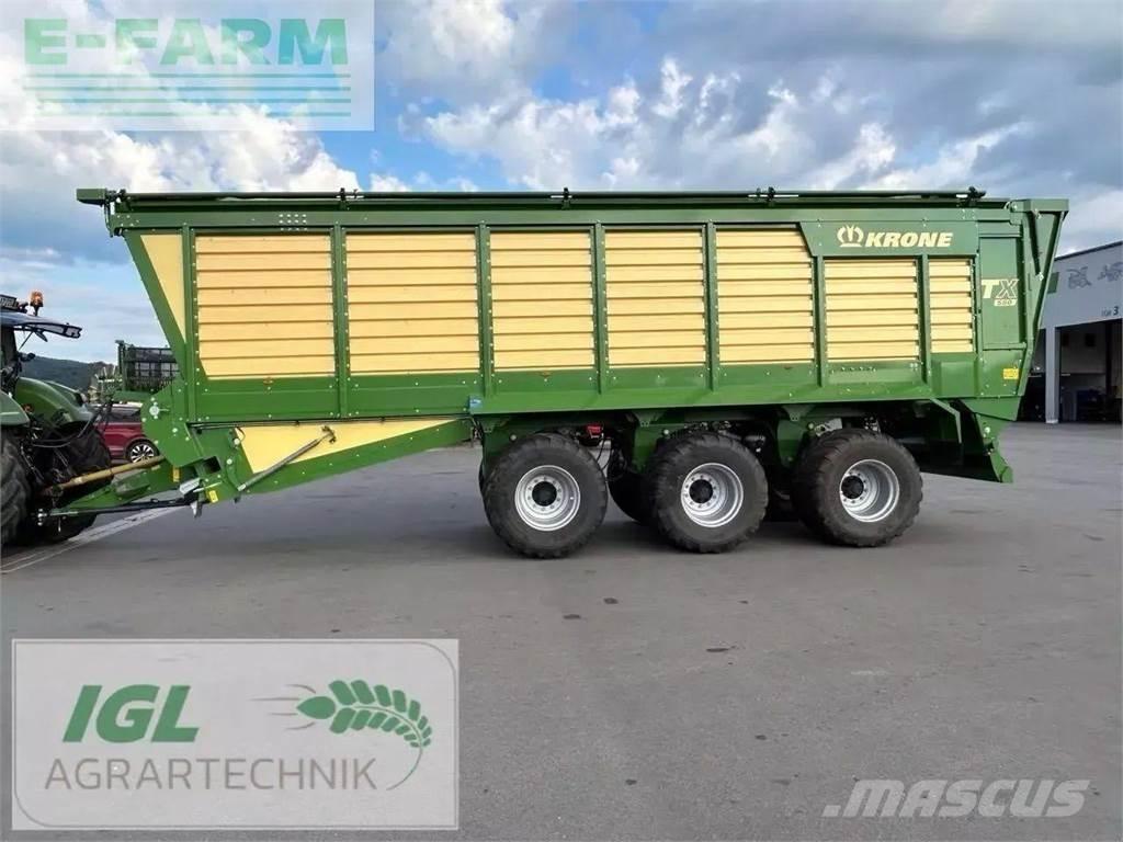 Krone tx 560 Remolque para grano