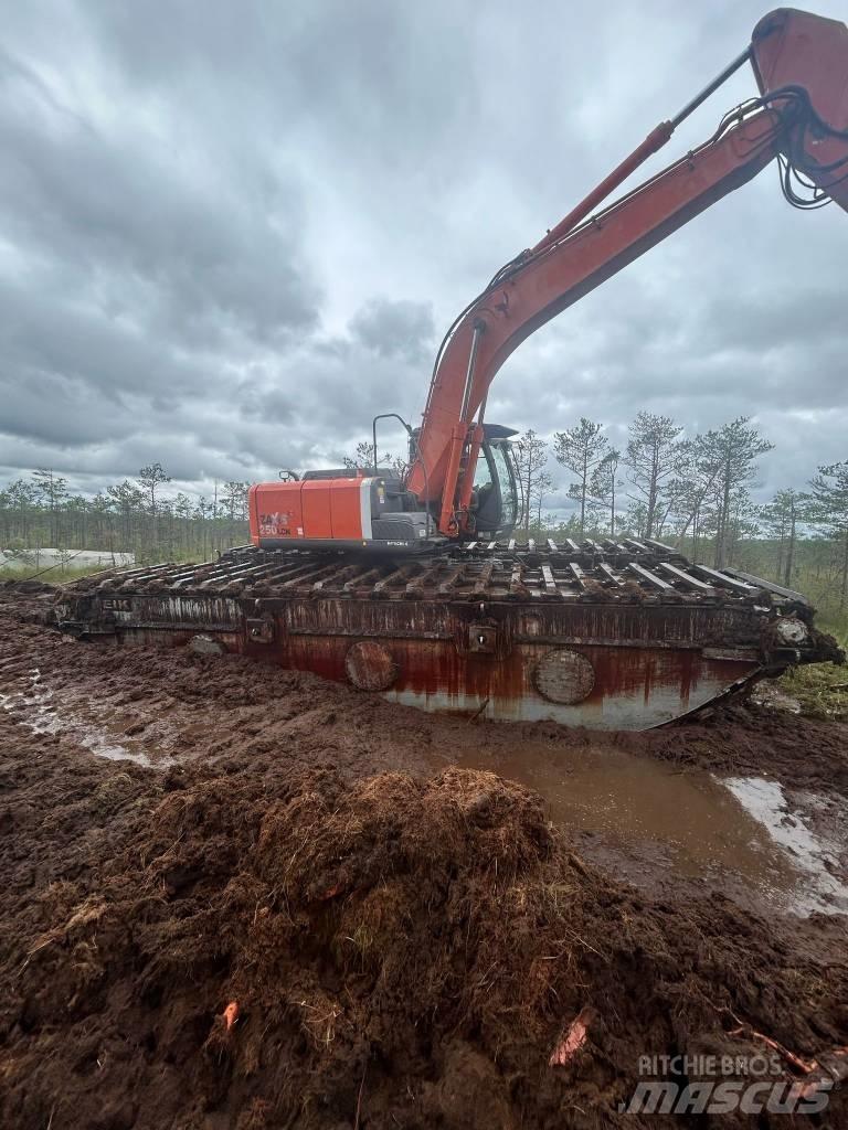 Hitachi 250 Excavadoras anfibio