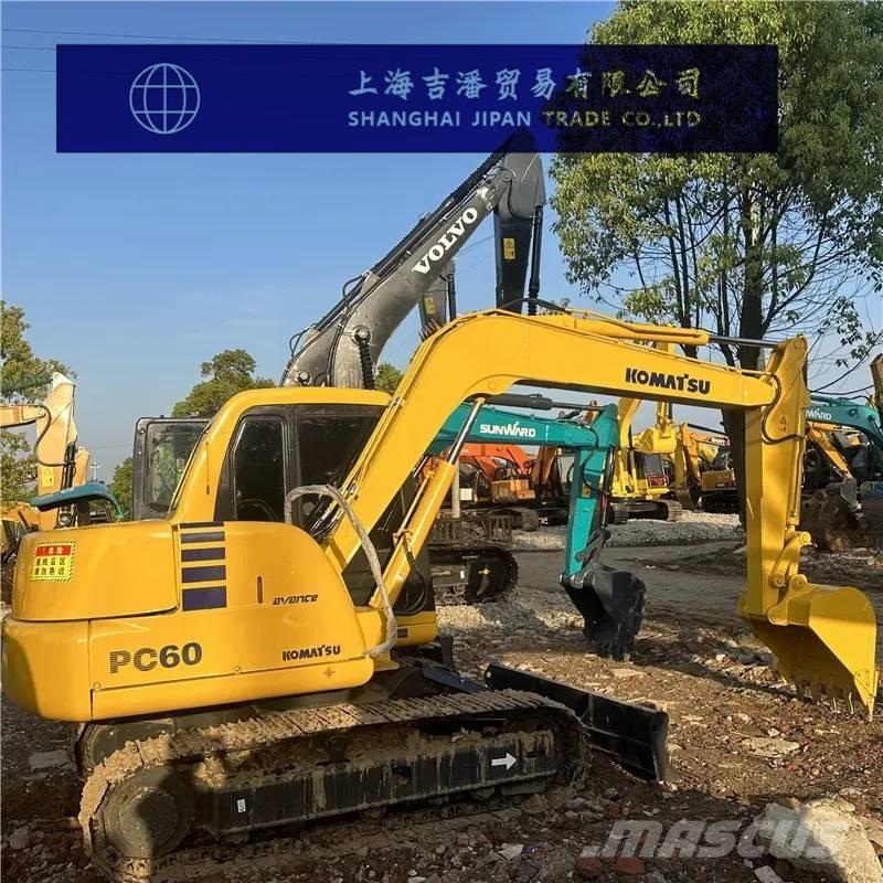 Komatsu PC 60 Excavadoras de cadenas