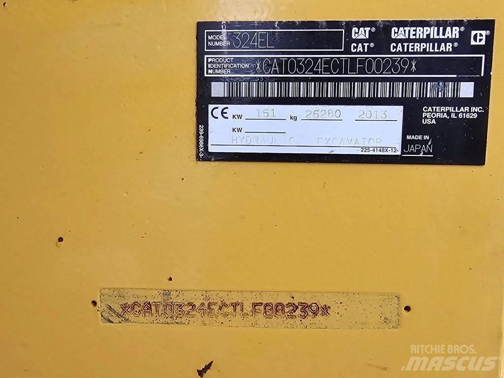 CAT 324 EL Excavadoras de cadenas