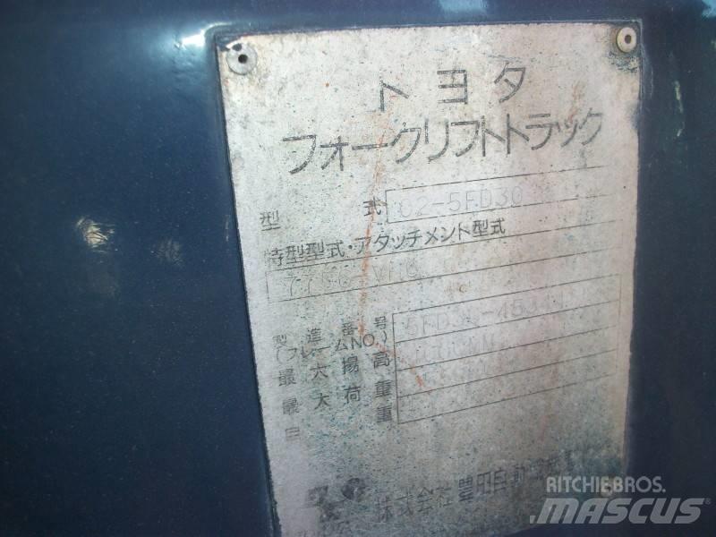 Toyota 5 FD 30 Carretillas diesel