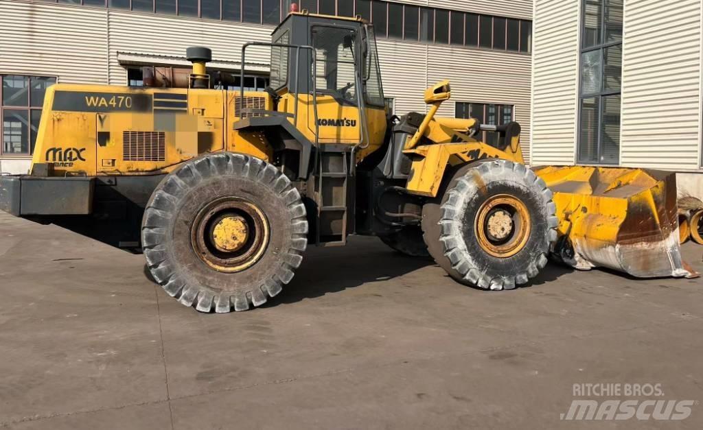 Komatsu WA 470 Cargadoras sobre ruedas