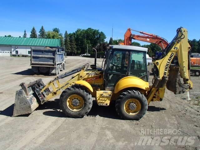 New Holland B 115 B Retrocargadoras