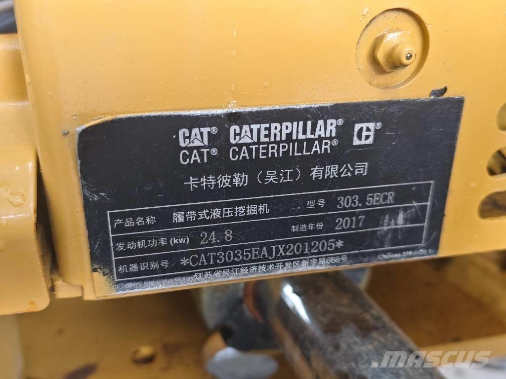 CAT 303.5 E CR Mini excavadoras < 7t