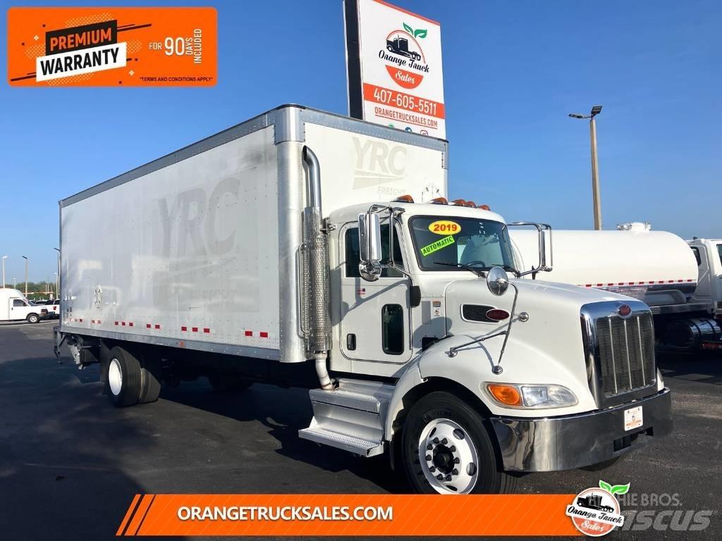 Peterbilt 337 Camiones caja cerrada