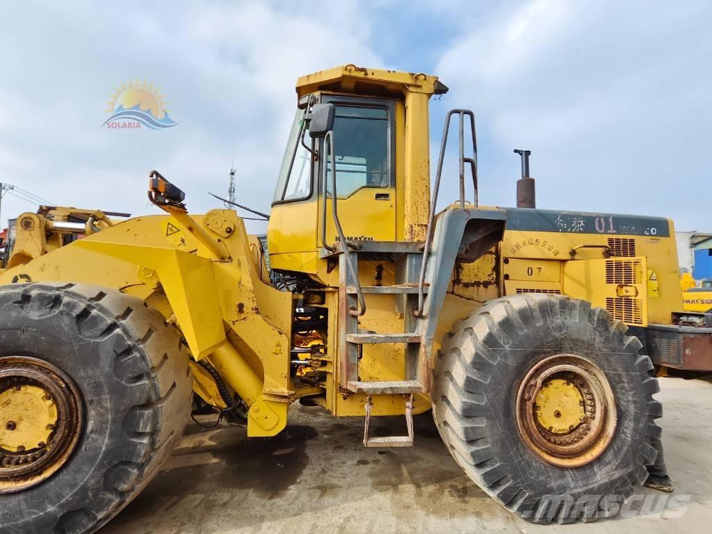 Komatsu WA 500-3 Cargadoras sobre ruedas