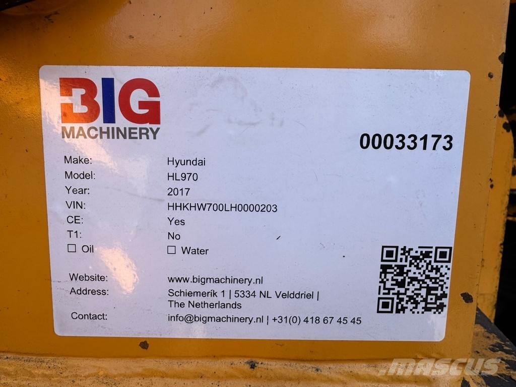 Hyundai HL970 Cargadoras sobre ruedas