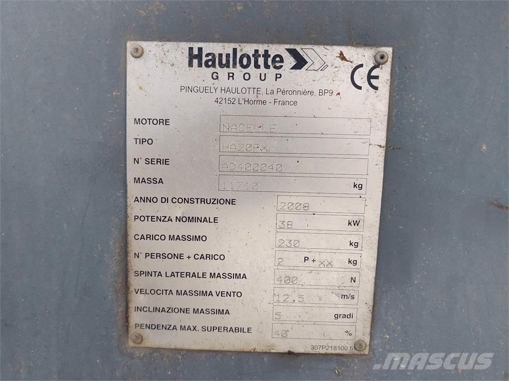 Haulotte HA20PX Plataforma de trabajo articulada