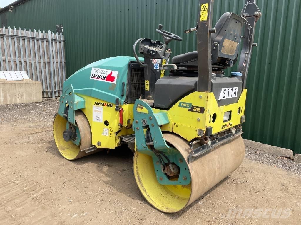Ammann ARX 26 Rodillos de doble tambor