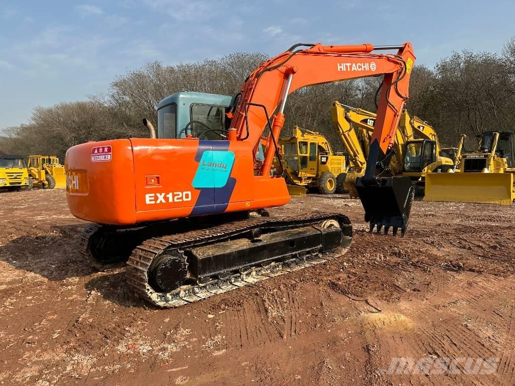 Hitachi EX 120 Excavadoras de cadenas