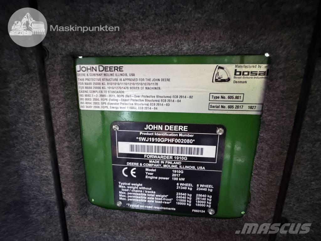 John Deere 1910 G Autocargadoras