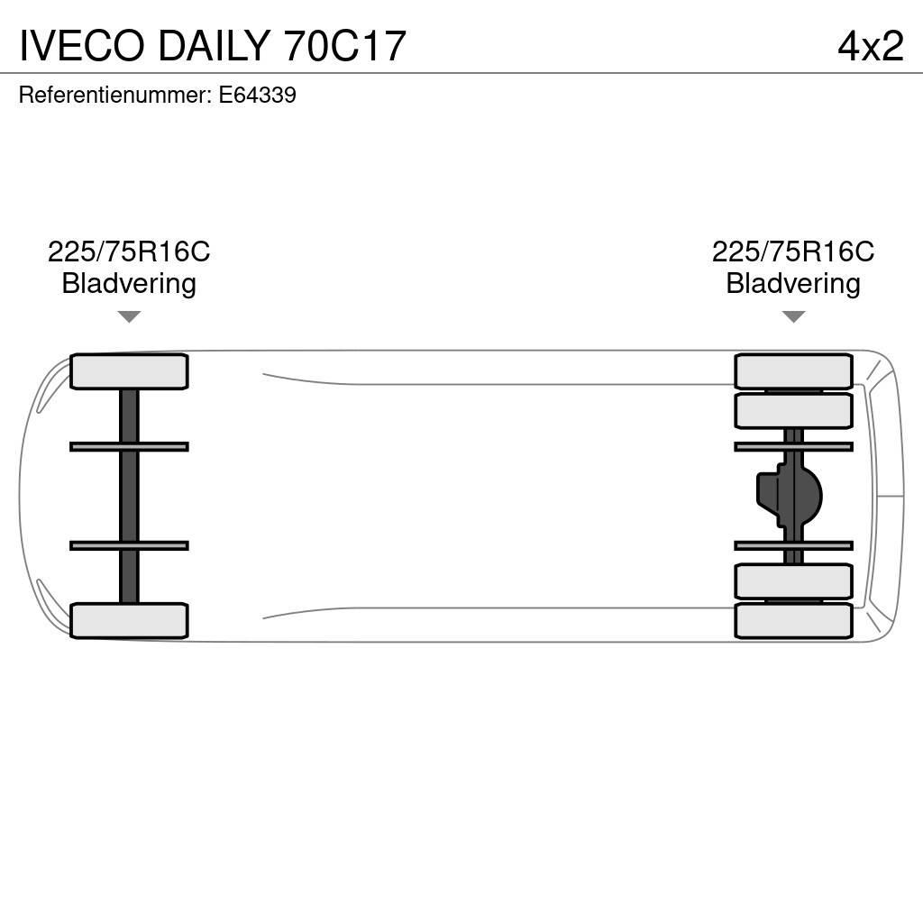 Iveco Daily 70C17 Furgonetas caja abierta