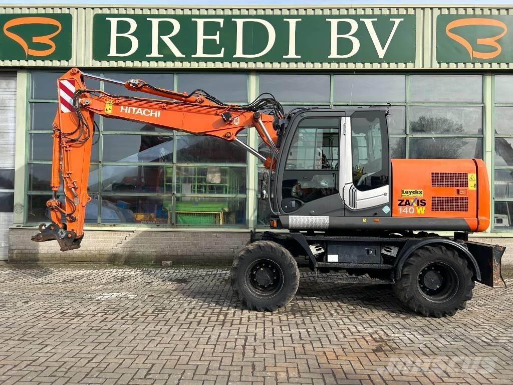 Hitachi ZX 140 W-3 Excavadoras de ruedas