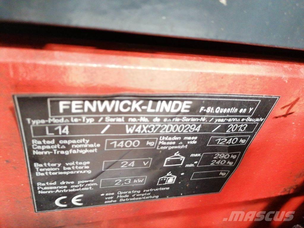 Linde L14I Apiladores eléctricos