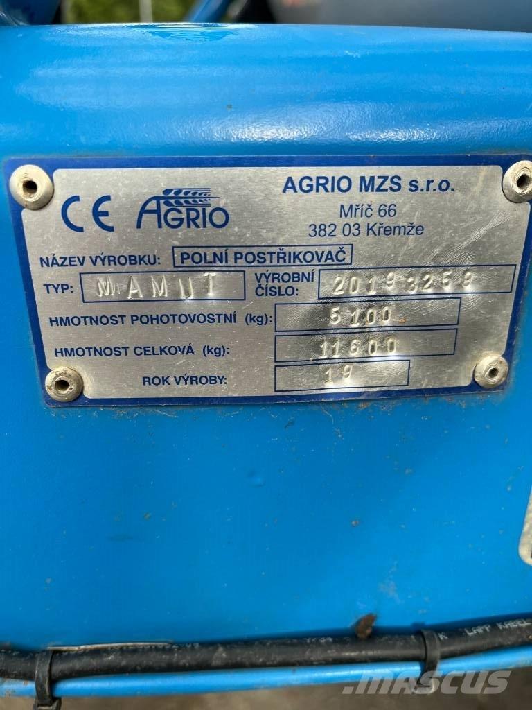 Agrio Mamut 6000 Pulverizadores y atomizadores